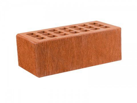 Кирпич керамический ЖКЗ М150-200 красный 1,4 NF бархат рис 1