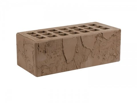 Кирпич керамический ЖКЗ М150-200 темно-коричневый 1,4 NF скала рис 1