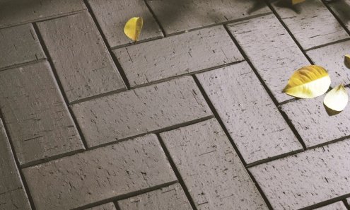 Брусчатка клинкерная ABC - Pflasterklinker Schieferschwarz полный прокрас 200х100х52 мм рис 2