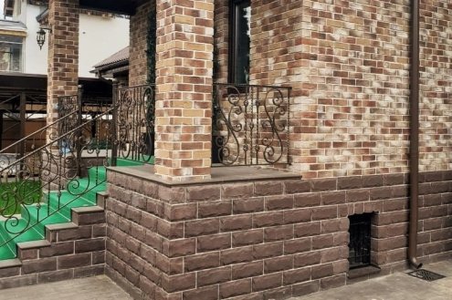 Искусственный камень плоский Eco Stone Бостон 07-06 коричневый рис 2