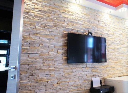 Искусственный камень плоский Leonardo Stone Корсика 050 желтый рис 2
