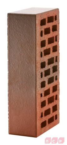 Кирпич керамический ЛСР М150 красный флэш 1 NF гладкий рис 6