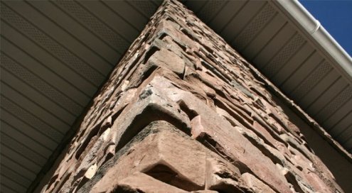 Искусственный камень плоский Камелот Валенсия 407 коричневый рис 6