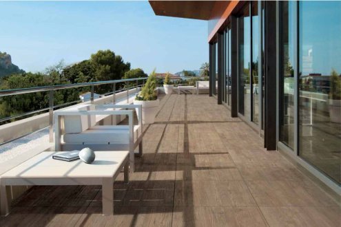 Керамогранит Atlas Concorde Oak Reserve Pure LASTRA матовая, структурная, ректификат 600х600х20мм, рядовая плитка 610010001142 рис 2