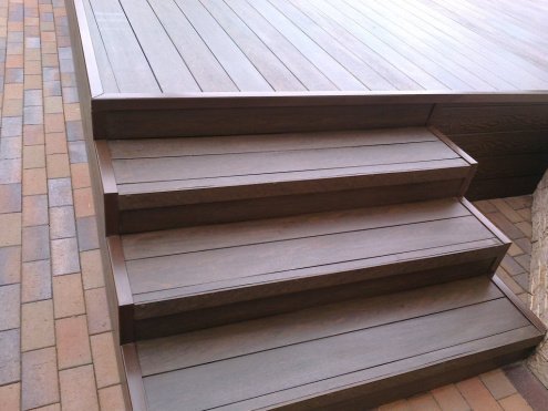 Террасная доска Bruggan Multicolor двухсторонняя 140х19х3000 мм Wenge рис 3