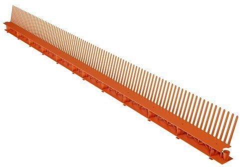 Гребень свеса Eurovent Comb Venti кирпичный RAL8004 85 мм L = 1000 мм рис 1