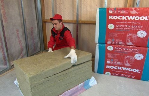 Теплоизоляция Rockwool Акустик Баттс 1000х600х50 рис 2