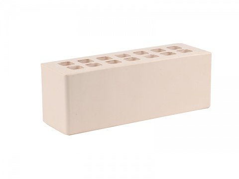 Кирпич керамический ЖКЗ М150-200 слоновая кость 0,96 NF гладкая рис 1