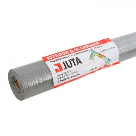 Гидроизоляция Juta Ютафол Д 96 (silver) 50х1,5м рис 1