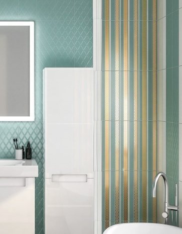 Керамическая плитка Kerama Marazzi Спига белый матовая 400х34х9мм бордюр LSA015 рис 3