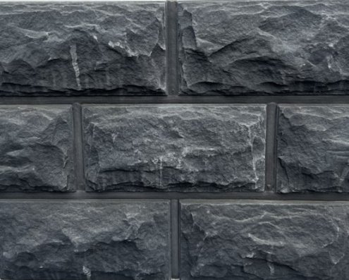 Искусственный камень плоский Atlas Stone Гранит 522/широкий 12,5см серый рис 1