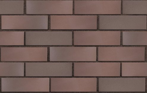Кирпич клинкерный ЛСР Брюгге М300 темно-терракотовый флэш 0,7 NF гладкая рис 3
