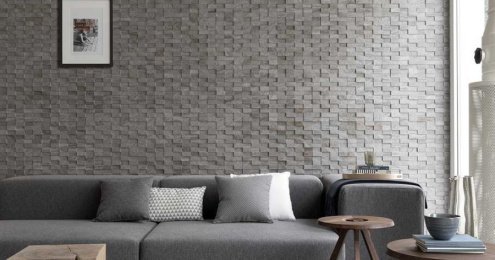 Искусственный камень плоский Atlas Stone Кварцит 10 024 серый рис 3