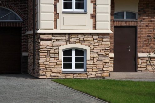 Искусственный камень угловой White Hills Тевиот 701-45 коричневый рис 2