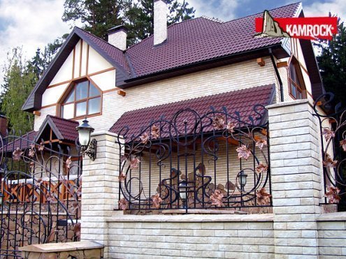 Искусственный камень плоский Kamrock Доломитовая стена 02330 бежевый рис 3