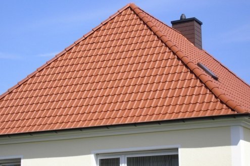 Керамическая черепица рядовая Meyer-Holsen Zwilling naturrot натуральное 396х365 мм рис 2