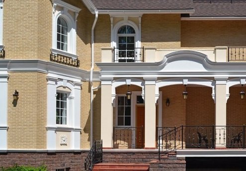 Искусственный камень плоский White Hills Терамо Брик 352-10 бежевый рис 3
