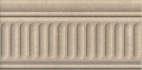 Керамическая плитка Kerama Marazzi Золотой пляж бежевый темный структурная 200х99х6,9мм бордюр 19022/3F рис 1