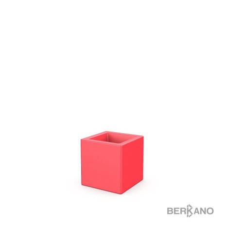 Кашпо Berkano Quarter 30, тип дна: одинарное, размер: 30x30x30см, цвет: Chili Red, арт.220_048_19V рис 1