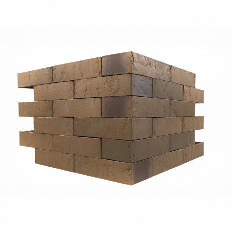 Кирпич керамический облицовочный Braer М150 кладка мокко 1 NF 250x120x65 терра рис 5