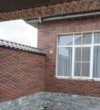 Искусственный камень угловой Lifebrick Римхен 370 коричневый рис 2