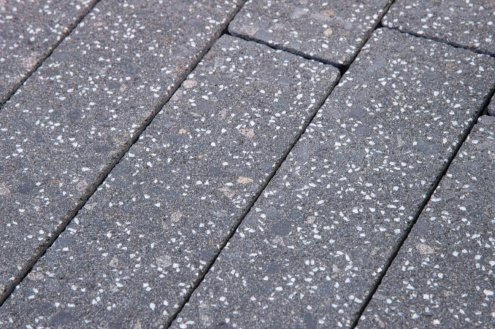 Тротуарная плитка Фабрика Готика Granite Паркет Finerro ильменит частичный прокрас 300х100х60 мм рис 1