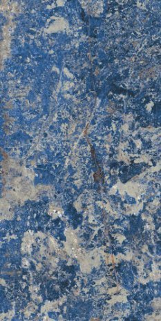 Керамогранит Rex Ceramiche Les Bijoux de Rex Sodalite Bleu Glo глазурованная 2800х1200х6 мм рядовая плитка 765702 рис 1