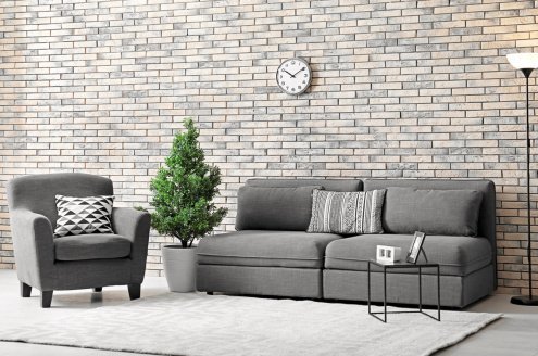 Искусственный камень плоский Leonardo Stone Париж 2 403 серый рис 3