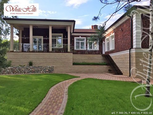 Фасадная термопанель White Hills Лондон брик, цвет: красный Т300-70 (ППС60), размер панели: 1140х650х60мм, плоскостной элемент рис 5