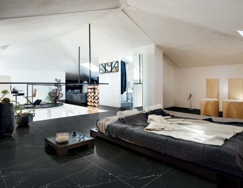 Керамогранит Rex Ceramiche I Classici Di Rex Marquinia Glossy Rett глянцевая 2400х1200х6мм рядовая плитка 750885 рис 5