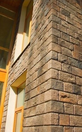 Искусственный камень плоский White Hills Шинон 412-40 коричневый рис 2