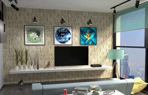 Искусственный камень плоский White Hills Торре Бьянка 445-10 бежевый рис 2