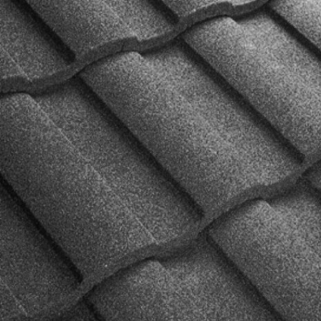 Композитная черепица гонт Metrotile MetroRoman серый с посыпкой 1280х410 мм рис 1