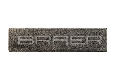Тротуарная плитка Braer Premium Ригель 2.0 Color Mix ночь частичный прокрас 320х80х60 мм рис 1