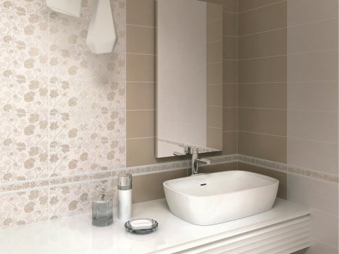 Керамическая плитка Kerama Marazzi Бисер светло-бежевый матовая 200х14х12мм бордюр карандаш POF011 рис 2