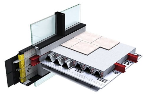 Пароизоляционная мембрана Eurovent Aktiv PRO 830 г/м2 25х1 м алюминиевый рис 2