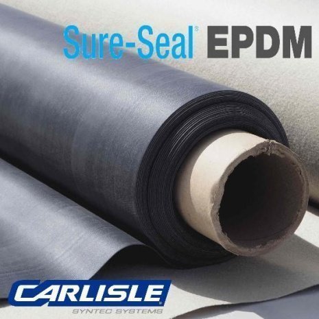 Мембрана Carlisle SynTec Sure-Seal EPDM неармированная, в рулонах (толщина 1,14мм, размер: 6,10х30,48м, 185,928м2), арт.302306 рис 1