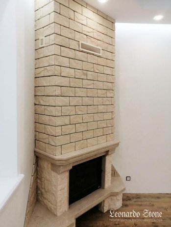 Искусственный камень угловой Leonardo Stone Версаль 051 бежевый рис 2