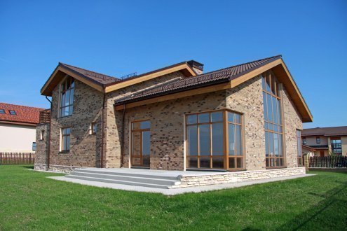 Искусственный камень плоский White Hills Кельн Брик 324-40 бежевый рис 2