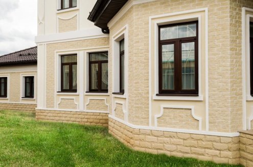 Искусственный камень плоский White Hills Терамо Брик 2 360-10 бежевый рис 3