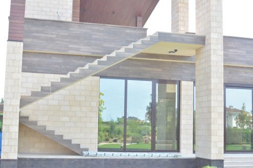 Искусственный камень угловой Eco Stone Каса 01 бежевый рис 8