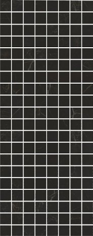 Керамическая плитка Kerama Marazzi Алькала черный матовая 500х200х8мм декор мозаичный MM7204 рис 1