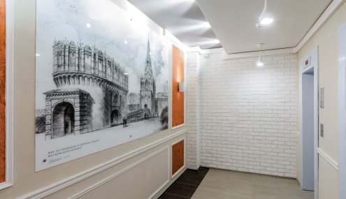 Искусственный камень плоский White Hills Сити Брик 375-00 белый рис 2