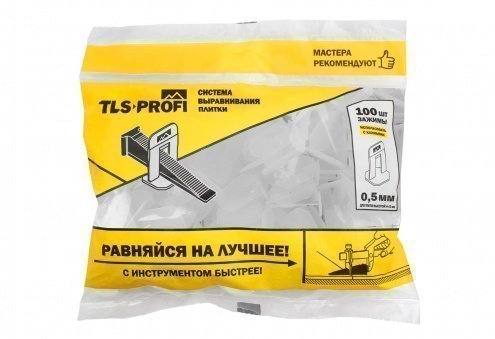 Зажим 0,5 мм СВП "Tls-profi" (упаковка: 100шт), арт.TLS22020 / TLSZA012022 рис 6