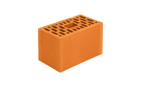 Керамический блок поризованный Porotherm 2,1 NF 250x120x140 М150 рис 1