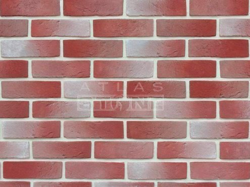 Искусственный камень угловой Atlas Stone Старый кирпич 505 красный рис 1