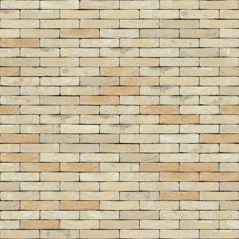 Кирпич ручной формовки Nelissen Pastel Monet М250 N70/4 240х70х40 мм под старину желтый рис 1