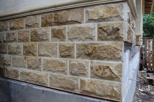 Искусственный камень плоский Atlas Stone Гранит 051/широкий 12,5см коричневый рис 4