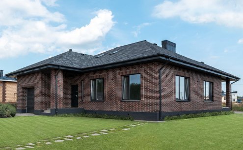 Кирпич облицовочный керамический Konigstein Гессен Вайн М175 0,7 NF 250х85х65 пестрый рис 3