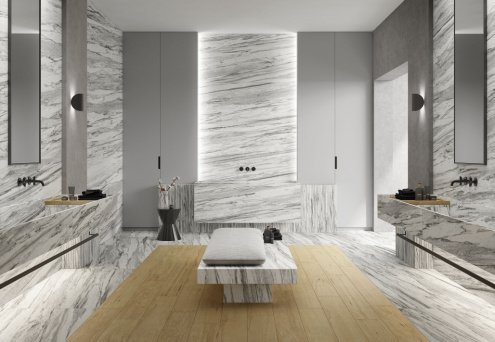 Керамогранит Italon Skyfall Rovere Ret naturale/rettificato 200х1600х9мм рядовая плитка 610010001870 рис 2